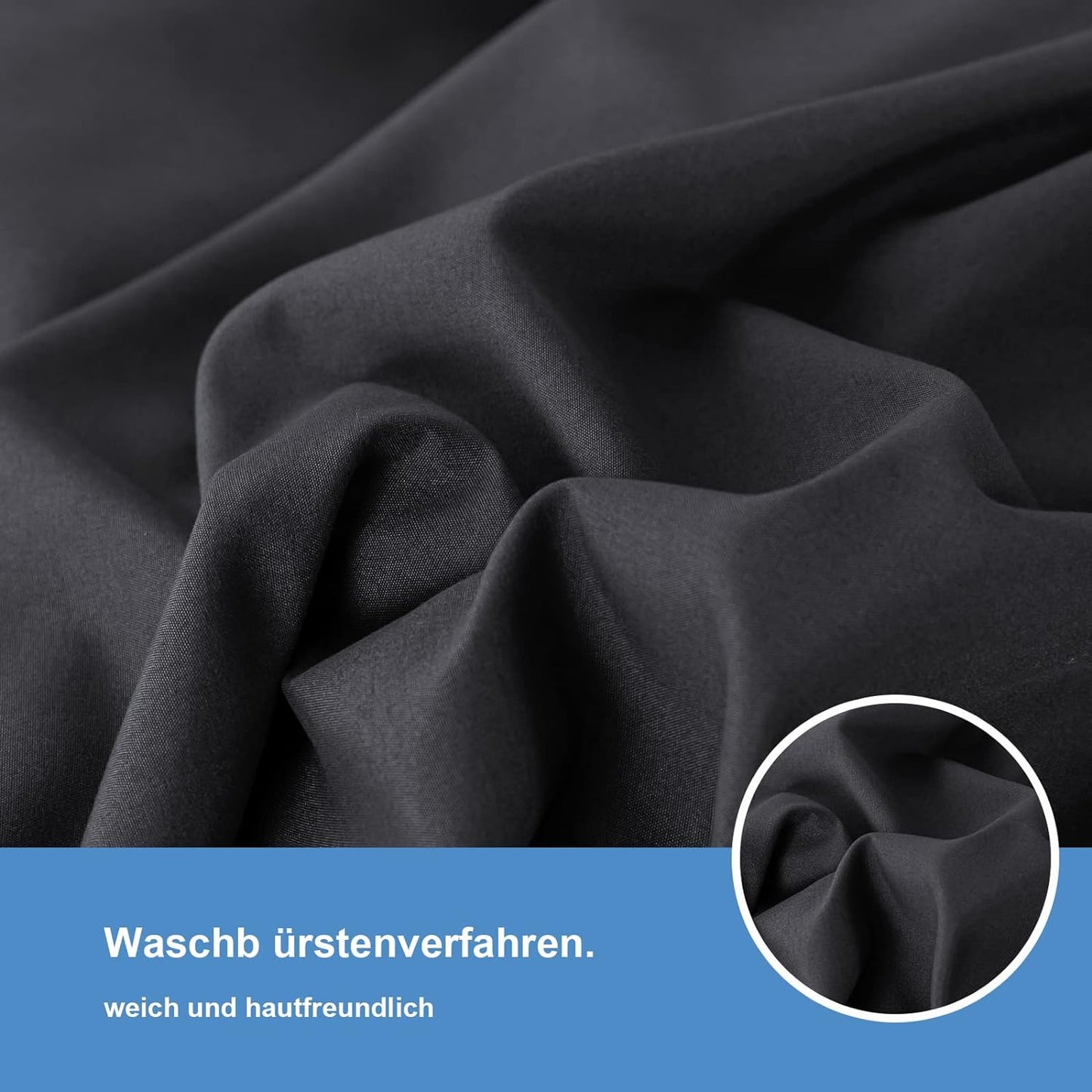 Bettwäsche Set Grau