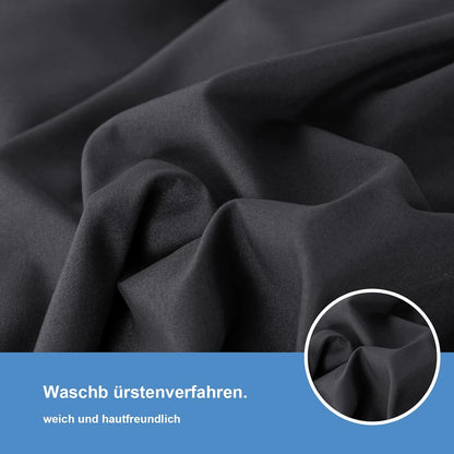 Bettwäsche Set Grau