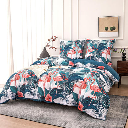Bettwäsche Set Flamingos