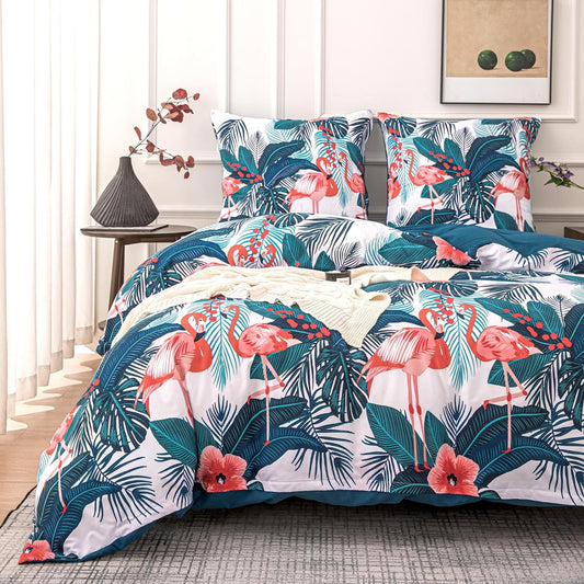 Bettwäsche Set Flamingos